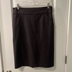 Elie Tahari Black Pencil Skirt Knee-Length Work